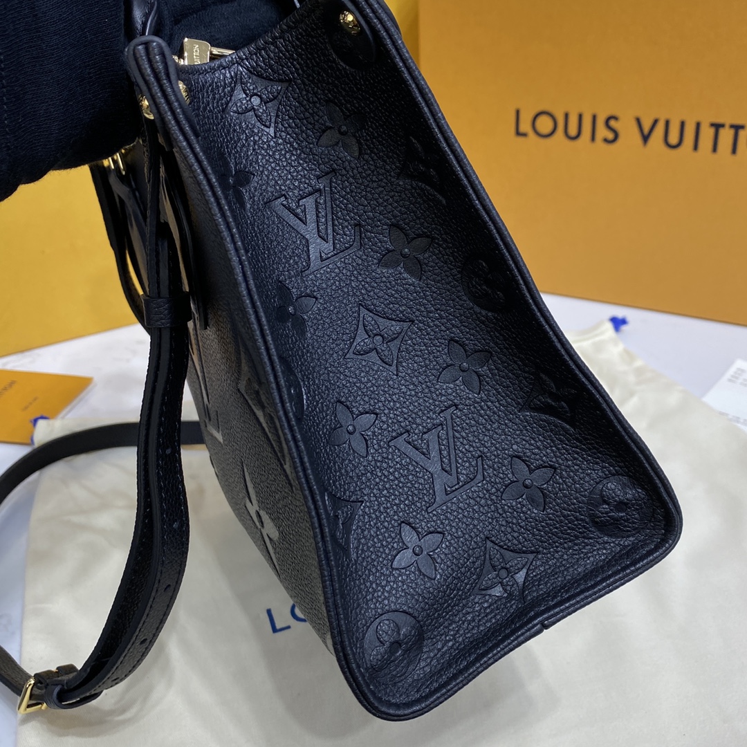 Louis Vuitton ONTHEGO PM Monogram Handbag M45653 Black